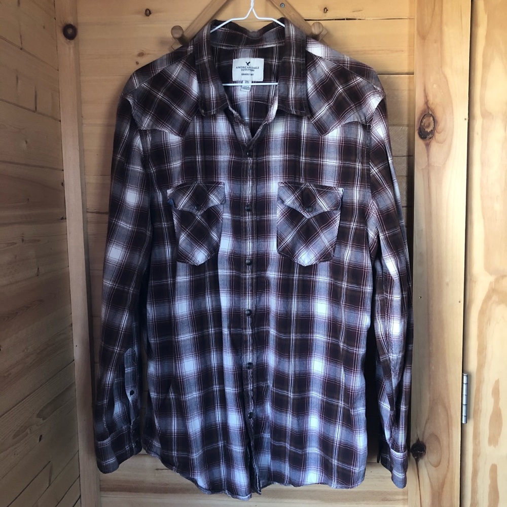 AE Plaid Shirt